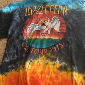 Led Zeppelin Tie Dye Shirt